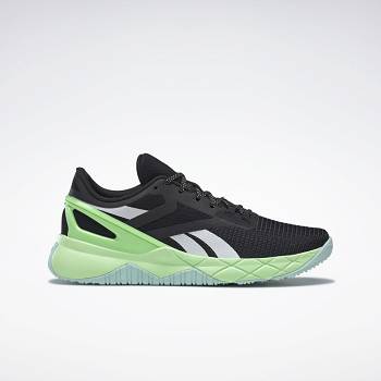 Reebok Nanoflex TR Cierne / Zelene - Damske Botasky